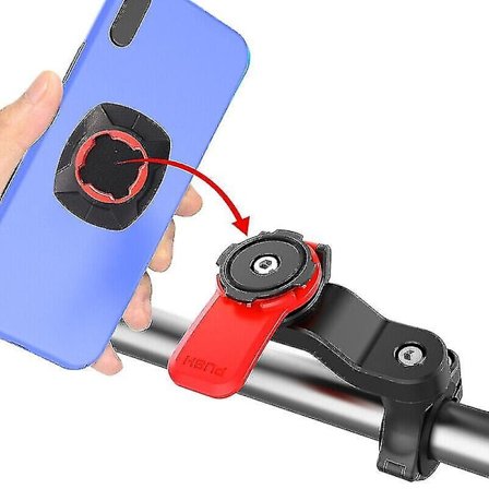 Puhelinteline Quad Lock Etuosa Moottoripyörä Pyörä Kiertävä Vuori C