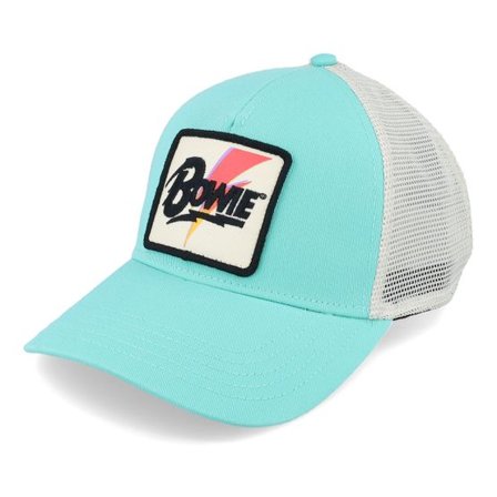 American Needle - Blå trucker Keps - Bowie Valin Ivory Tiffany Blue Trucker @ Hatstore
