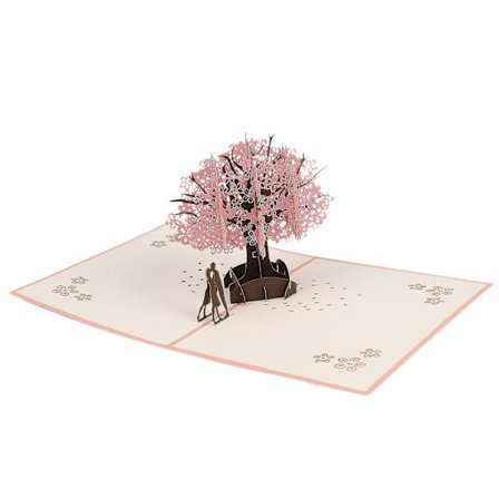 Käsintehty Pop Up Romanttinen Syntymäpäivä-, Vuosipäivä- ja Treffikortti Aviomiehelle, Vaimolle, Poikaystävälle, Tyttöystävälle