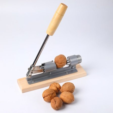 Nøddeknækker Heavy Duty Pecan Walnut Cracker Tang Åbner Værktøj til