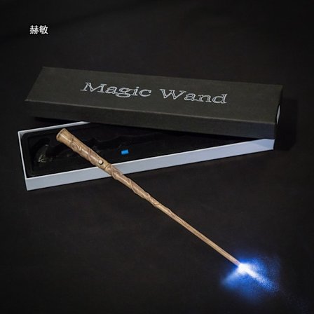 Halloween trollstav Harry Potter trollstav, för Halloween-presenter Cosplay Style Glowing Wand