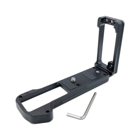 Quick Release L Plate fäste för Fujifilm Fuji XT5 X-T5 kamera med Arca-Type 1/4" hål Horisontell / Vertikal fotografering