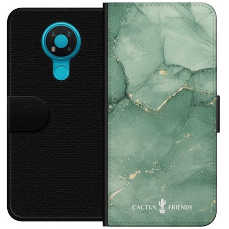 Kompatibelt Lommeboketui til Nokia Nokia 3.4 Cactus and Friends – JadeVeins