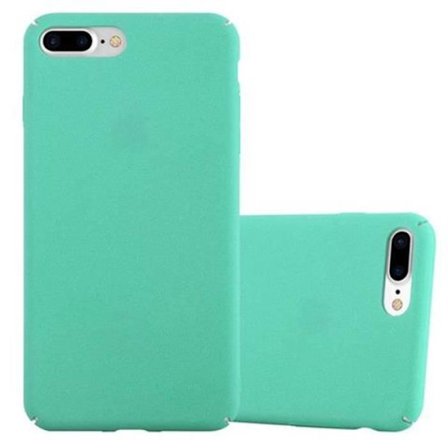 Apple iPhone 8 PLUS / 7 PLUS FROSTY GREEN Fodral Cadorabo DESIGN FROSTY Hard Case Cover Skydd Ultra Slim Bumper Case