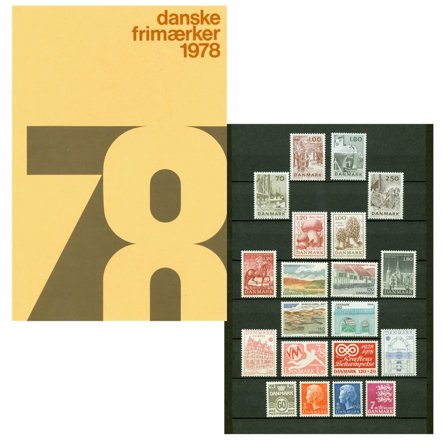Danmark - Årsmappe 1978