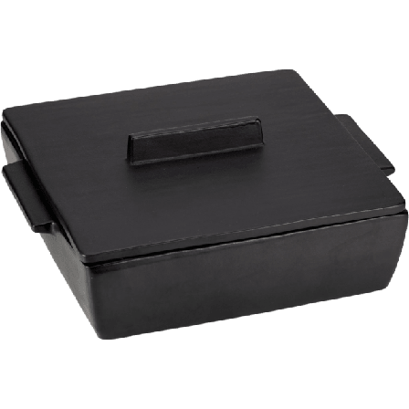 Dutchdeluxes Ugnsform, Rektangulär 6x18x13cm Bakredskap Unisex Svart M