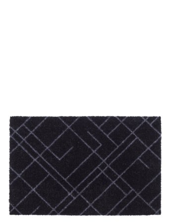 tica copenhagen | Floormat Polyamide, 60X40 Cm, Lines Design | 60X40X0.7CM