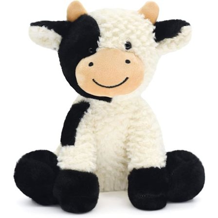 Ko plyslegetøjsdukke til børn, drenge og piger