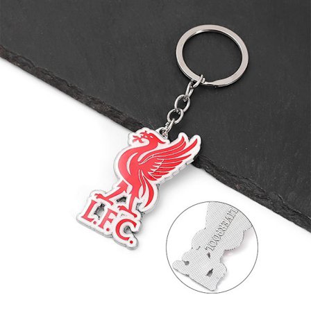 Färgglad Barcelona Real Madrid Nyckelring Liverpool Arsenal Chelsea Real Madrid Manchester City Fotbollsberlock