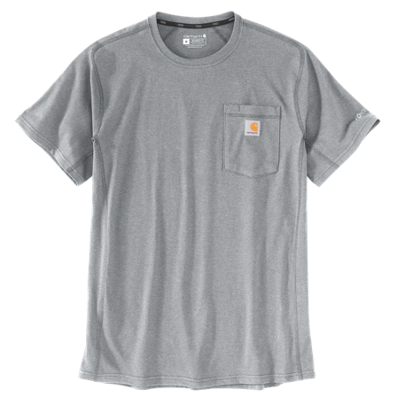 Carhartt 106652HGY T-paita harmaameleerattu M, Vaatteet