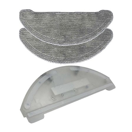 För Eve Plus Mopp Monteringsfäste Robotdammsugare Reservdelar Vattentank Bricka Tillbehör