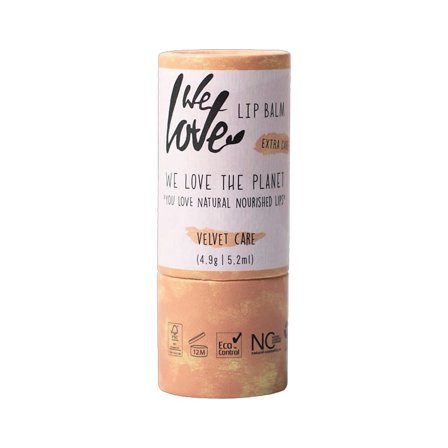 We Love The Planet Lip Balm Velvet Care 5 g, Skincare, Ansigtspleje, Læbepleje