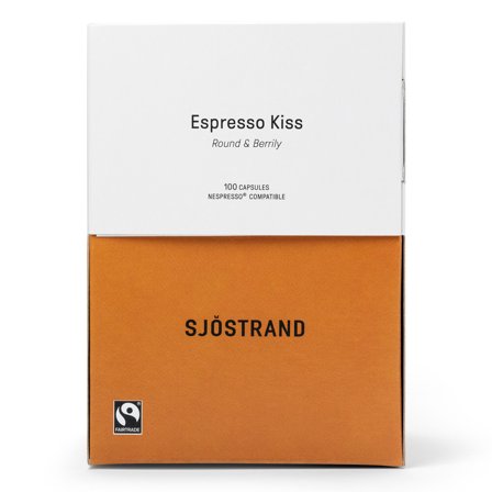 Sjöstrand coffee Espresso Kiss kahvikapselit 100-pakkaus