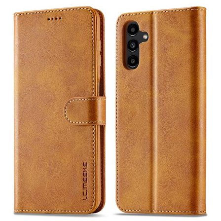 LC.IMEEKE Pungetui Samsung Galaxy S24 FE Cognac