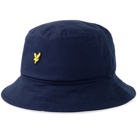 Lyle & Scott - Blå bucket Hatt - Dark Navy Bucket @ Hatstore