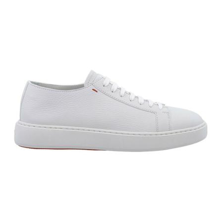 Santoni - Sneakers - Vit - Herr - Storlek: 43 1/2 Eu, Herr, Storlek: 43 1/2 EU