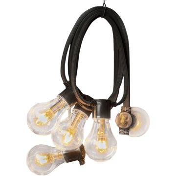 Lyslenke E27 4,5m Svart