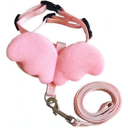 Søte Hundeseler og Halsbåndsett for Små Kjæledyr - Engelvinger