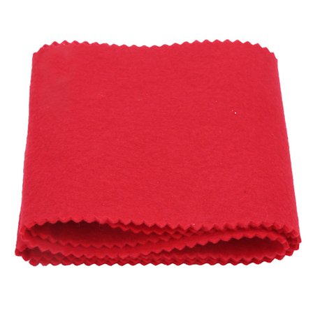 Pianotastaturduk Filt støvabsorberende fuktighetsbeskyttelse for å unngå skader (rød)