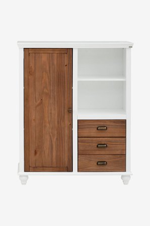 Loft24 - Skåp Hanna - Vit - Byråar - Från Homeroom