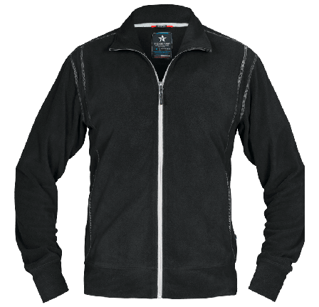 Texstar FJ36199000160 Fleecejacka svart Svart, Arbetskläder
