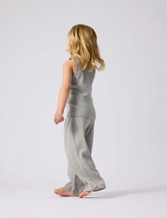 name it Nmfdinaya Sl Night Set - Grey - 86