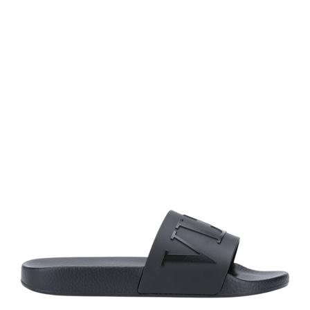Valentino Garavani, Sliders Czarny, Mężczyzna, Rozmiar: 43 EU