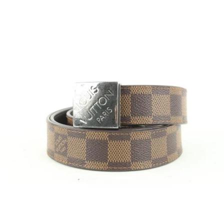 Louis Vuitton Vintage, Pre-owned Canvas belts Bruin, unisex, Maat:ONE Size