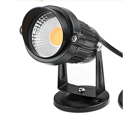 Landskapsbelysning Upp/Ner 5W Vit LED Dekorativ Spotlight 110V med Stickkontakt för Inomhus Utomhus Patio Trapp Vägglampa (Varm