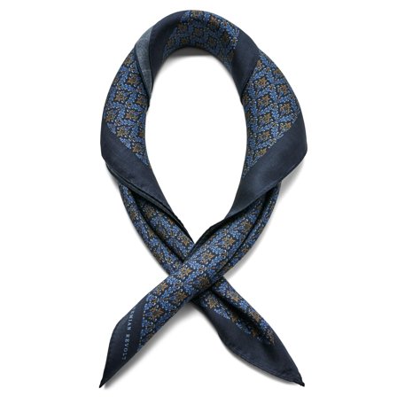 Brooklyn Silk Brux Neckerchief for Men - Neckerchiefs