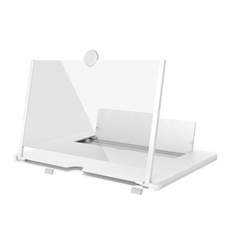 18 Tommers 3D HD Mobiltelefon Skjermforstørrer Film Video Stativ Forstørrer Skrivebord Telefonholder 3D HD