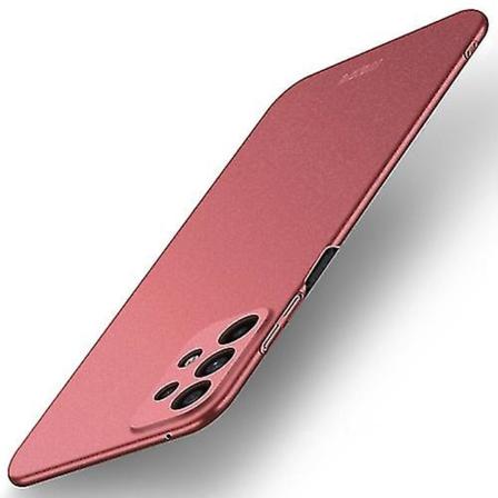 Ny for Samsung Galaxy A53 5g Mofi Fandun-serie Frost PC Ultra-tynn All-inclusive Telefonveske Red