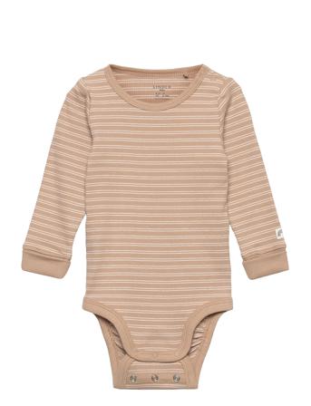 Body Rib Stripe Beige Lindex