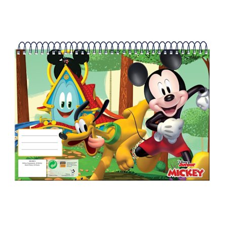 Mickey Mouse A4 Spiral Skissbok med 30 blad - Disney