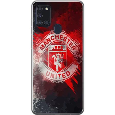 Samsung Galaxy A21s Deksel / Mobildeksel - Manchester United F
