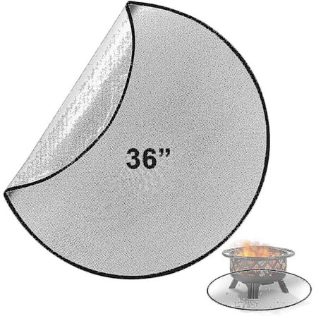 Tulipesän alusta terassille, lämmönkestävä tulenkestävä alusta puulämmitteiselle tulipesälle