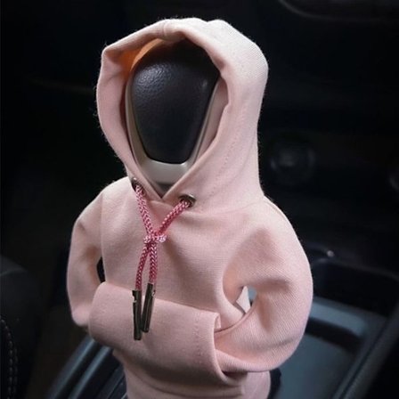 Girskifte-Knapp Hoodie-Knapp Hoodie Genser ROSA