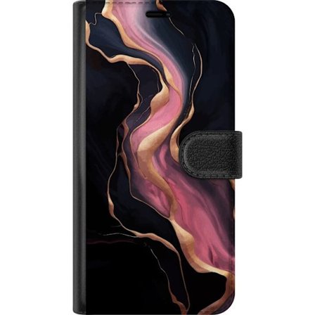 Kompatibelt Plånboksfodral till Motorola Motorola Edge 50 Fusion Marmor Mönster Lyx Design Natur