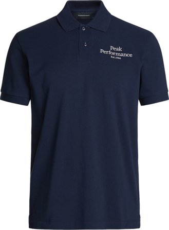 Peak Performance Men's Original Polo Men short-sleeved sweaters Blue L