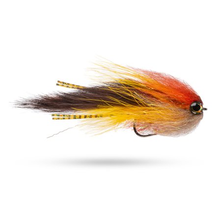 Umpqua Rabbid Strip Streamer Osowski Brown / Yellow #2