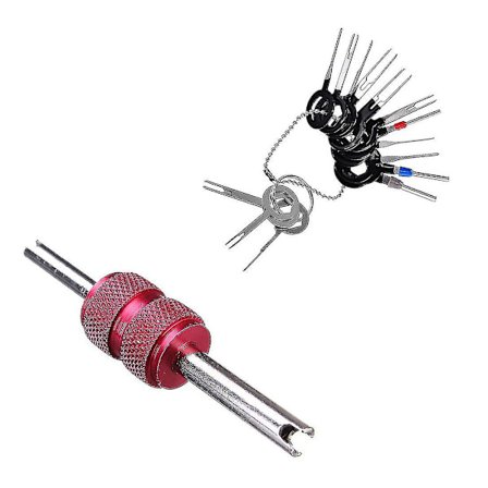 14 Dele Automatisk Terminalfjernelsesværktøjssæt (sølv)