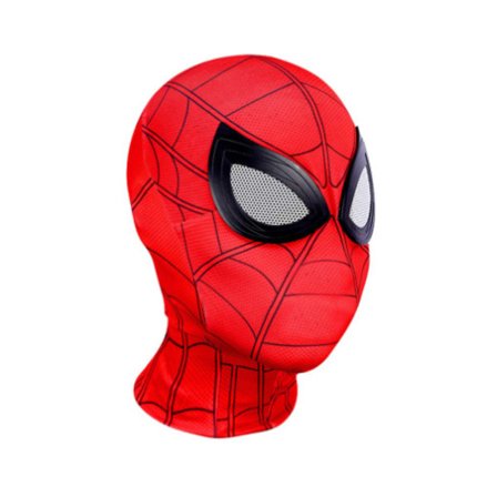 Spider-man Cosplay Mask Unisex Barn Huvudbonader Halloween Prop Z