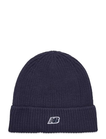 New Balance Winter Watchman Beanie Nb Patch V3 - Navy - ONE SIZE