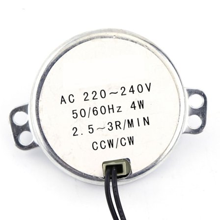 AC Synkron Växelmotor 4W 220-240V 2.5-3 RPM