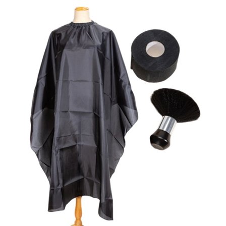 Kampaajan viitta niskaharjalla ja niskatyynyillä