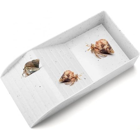 Eremitkrebs Vandtank med Klatrerampe Stor Reptil Klatrelegetøj T