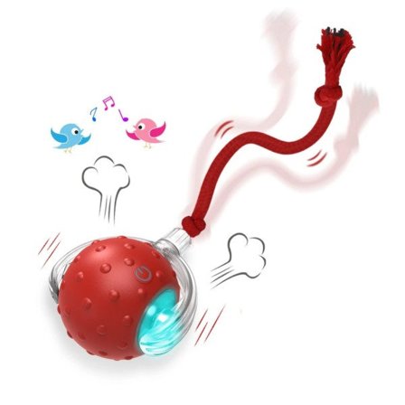 Kat Rullende bold Fugl Kirren Interaktiv Katte Legetøj Bevægelse Sensor Kat Legetøj