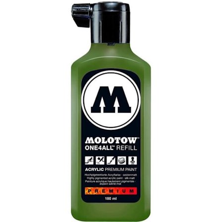 Påfyllning av färg - Molotow - One4All 180 Ml - Färg Amazonas Light - UV-beständig - Blandad