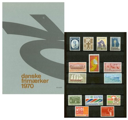 Danmark - Årsmappe 1970