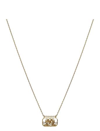 Zodiac Gemini Necklace 22. Maj - 21. Juni Accessories Jewellery Necklaces Dainty Necklaces Gold Maanesten